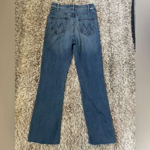 Mother The Hustler Ankle Fray Jeans Size 29 - Picture 13 of 15
